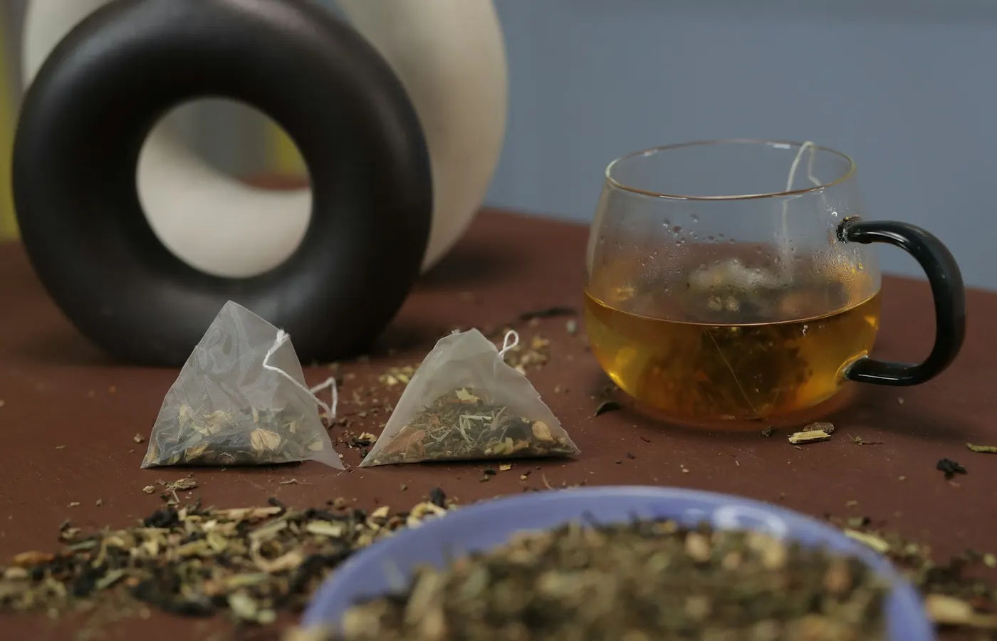 Kruiden en supplementen in een wellness setting